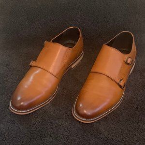 Bar III Men's Jesse Leather Monk-Strap Oxfords 13